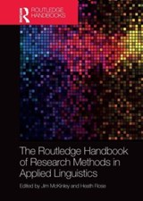 The Routledge Handbook of Research Methods in Applied Linguistics - MCKINLEY,  Jim ; Rose, Heath - 9781032474922