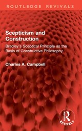 Scepticism and Construction - Charles A. Campbell - 9781032942001
