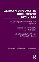 German Diplomatic Documents 1871–1914 Volume 3 - E.T.S. Dugdale - 9781032990422
