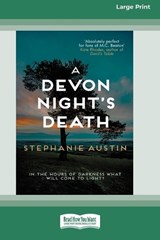 A Devon Night's Death [Standard Large Print] - Stephanie Austin - 9781038763334