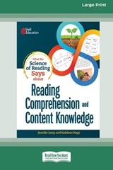 What the Science of Reading Says about Reading Comprehension and Content Knowledge [Standard Large Print] - Jennifer Jump ; Kathleen Kopp - 9781038763419