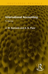 International Accounting - J. M. Samuels ; A. G. Piper - 9781041300731