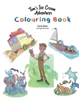 Tom's Ice Cream Adventures Colouring Book - Chris Allen - 9781067078621