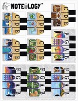 Noteology Educational Piano Keys & Keyboard Overlay to Support the Noteology (TM) Sight Reading System. (Not a toy.) -  - 9781068253904