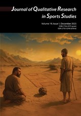 Journal of Qualitative Research In Sports - Clive Palmer - 9781068336515