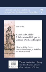 Canon and Cobbler - Hans Sachs ; Philip Flacke - 9781068605819