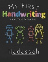 My first Handwriting Practice Workbook Hadassah