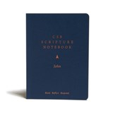 CSB Scripture Notebook, John: Read. Reflect. Respond. - Csb Bibles by Holman - 9781087721774