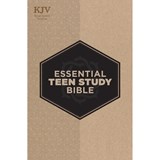 KJV Essential Teen Study Bible, Hardcover - Holman Bible Publishers - 9781087731070