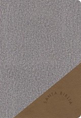 Rvr 1960 Biblia Letra Grande Tamaño Manual Gris Y Marrón, Símil Piel - B&h Español Editorial - 9781087758404