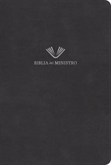 Rvr 1960 Biblia del Ministro, Edición Ampliada, Negro Piel Fabricada - B&h Español Editorial - 9781087781112