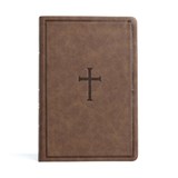 CSB Giant Print Reference Bible, Brown Leathertouch, Indexed - Csb Bibles by Holman - 9781087785738