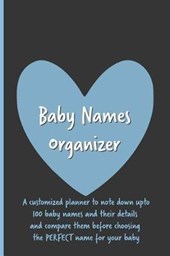 Baby Name Organizer