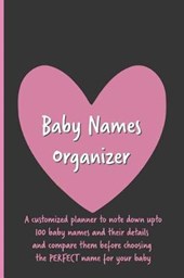 Baby Names Organizer