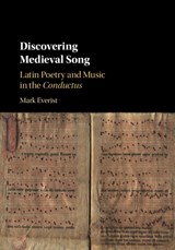 Discovering Medieval Song - Mark (University of Southampton) Everist - 9781107010390