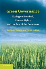 Green Governance - Burns H. (University of Iowa) Weston ; David Bollier - 9781107415447