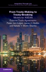 From Treaty-Making to Treaty-Breaking - Pieter Jan (Universiteit van Amsterdam) Kuijper ; James H. (Universiteit van Amsterdam) Mathis ; Natalie Y. Morris-Sharma - 9781107500235