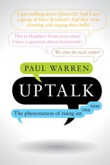 Uptalk - Paul (Victoria University of Wellington) Warren - 9781107560840