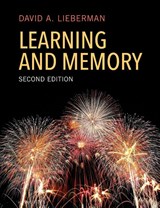Learning and Memory - David A. Lieberman - 9781108450737
