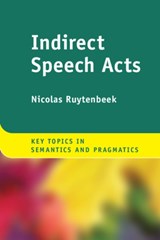 Indirect Speech Acts - Nicolas Ruytenbeek - 9781108483179