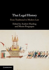 Thai Legal History - Andrew (National University of Singapore) Harding ; Munin Pongsapan - 9781108829861