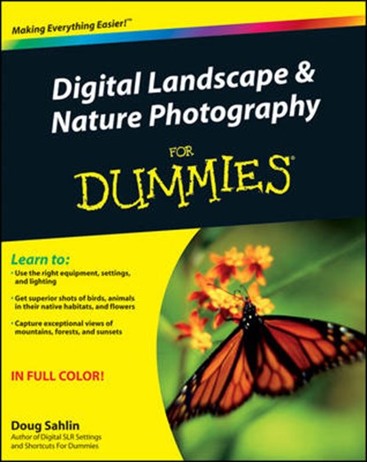 Digital Landscape and Nature Photography For Dummies, SAHLIN,  Doug - Paperback - 9781118065129