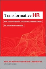 Transformative HR - Ravin Jesuthasan ; John W. Boudreau - 9781118102510