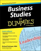 Business Studies For Dummies - Richard Pettinger - 9781118348147