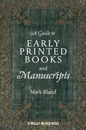 A Guide to Early Printed Books and Manuscripts