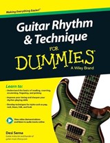 Guitar Rhythm and Techniques For Dummies, Book + Online Video and Audio Instruction - Desi Serna - 9781119022879