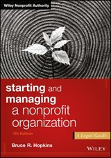 Starting and Managing a Nonprofit Organization - Bruce R. (Member Hopkins - 9781119380191