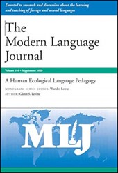 A Human Ecological Language Pedagogy