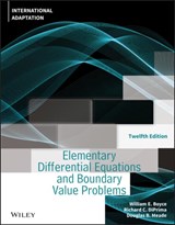 Elementary Differential Equations and Boundary Val ue Problems, Twelfth Edition International Adaptat ion - BOYCE,  W - 9781119820512