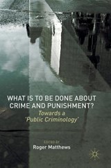 What is to Be Done About Crime and Punishment? - MATTHEWS,  Roger - 9781137572271
