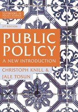 Public Policy - Christoph (University of Konstanz Knill ; Jale (Mannheim Tosun - 9781137573292