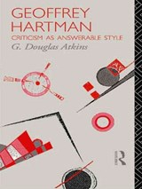 Geoffrey Hartman - G. Douglas Atkins - 9781138009059