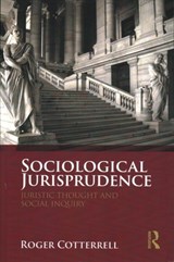 Sociological Jurisprudence - Roger Cotterrell - 9781138052840
