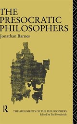 The Presocratic Philosophers - Jonathan Barnes - 9781138171305