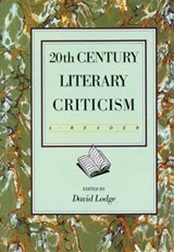 Twentieth Century Literary Criticism - David Lodge - 9781138172210
