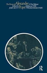 The Poems of Alexander Pope - JOHN (KINGS COLLEGE LONDON,  UK) Butt - 9781138175860