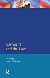 Language and the Law - John Peter Gibbons - 9781138180871