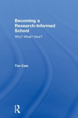 Becoming a Research-Informed School - TIM (EDGE HILL UNIVERSITY,  UK) Cain - 9781138308626