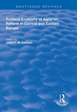 Political Economy of Agrarian Reform in Central and Eastern Europe - Johan F.M Swinnen - 9781138332775