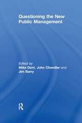 Questioning the New Public Management - John Chandler - 9781138378773