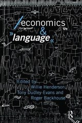 Economics and Language - Roger E. Backhouse ; Tony Dudley-Evans ; Willie Henderson - 9781138419179