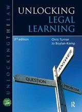 Unlocking Legal Learning - CHRIS (UNIVERSITY OF WOLVERHAMPTON,  UK) Turner ; Jo Boylan-Kemp - 9781138439153