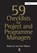 59 Checklists for Project and Programme Managers, Rudy Kor ; Gert Wijnen - Gebonden - 9781138460966