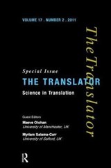 Science in Translation - MAEVE (UNIVERSITY OF MANCHESTER,  UK) Olohan - 9781138473720