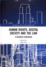 Human Rights, Digital Society and the Law - Mart Susi - 9781138493063