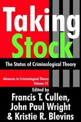 Taking Stock - Francis T. Cullen ; John Paul Wright ; Kristie R. Blevins - 9781138533820
